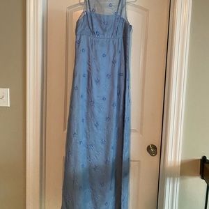 Lovely Nicole Miller floor length dress, size 4